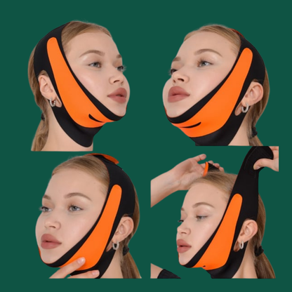 Çene Şekillendirici Toplayıcı Gıdı Giderici Yüz Maskesi