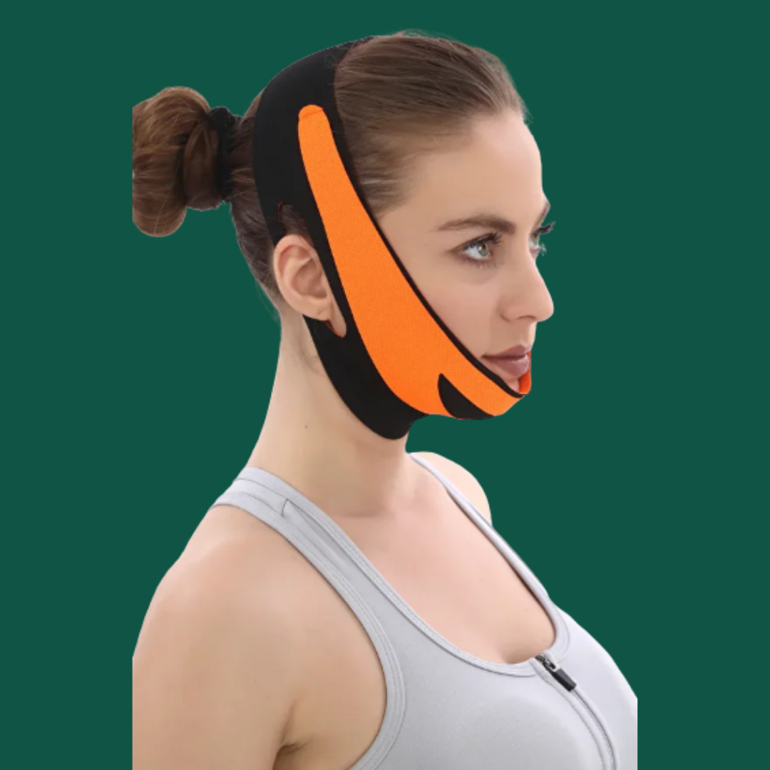 Çene Şekillendirici Toplayıcı Gıdı Giderici Yüz Maskesi